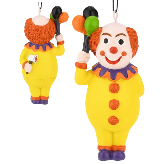 Tree Buddees Creepy Clown Holding a Bloody Hatchet Halloween Ornament {1}