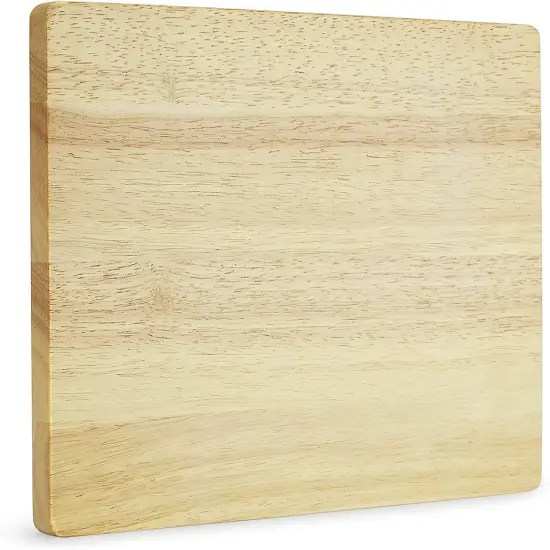 Makerflo Cutting Board Made with Durable Wood and Individually Bubble Wrapped, Craft-Ready for DIY Gifts & Personalization - Laser Engraving, Epoxy, UV DTF, Vinyl Rubber Wood {1}