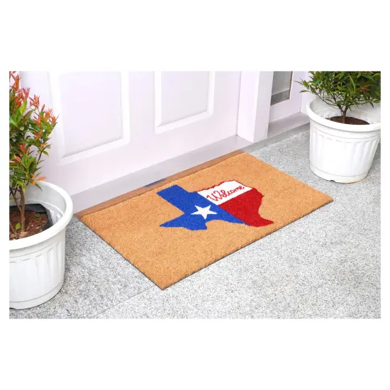 Texas Flag Doormat {4}