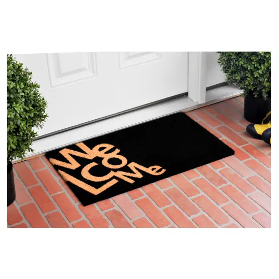 Angle Welcome Doormat Natural {5}