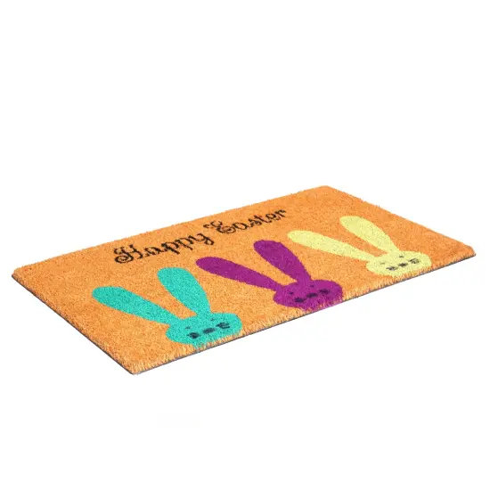 106621729 Easter Bunnies Doormat {2}