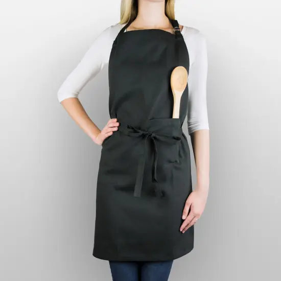 DII Black Chino Chef Apron {2}