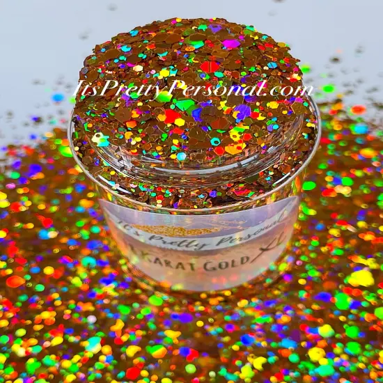 &ldquo;18 Karat Gold XL&rdquo;- Holographic XL {1}