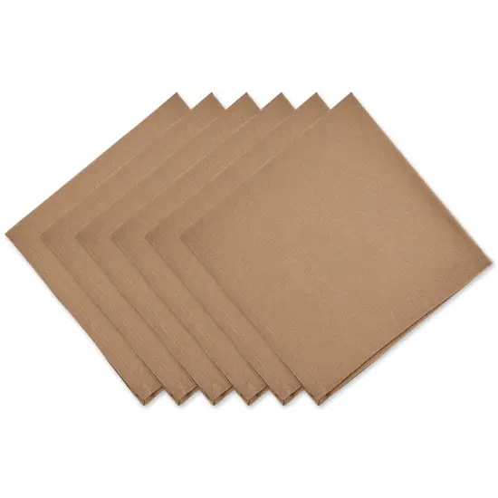 DII Stone Solid Napkin Set/6 {1}