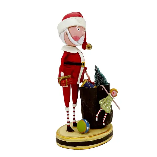 Lori Mitchell Christmas Collection: Santa & His Sack Figurine {2}