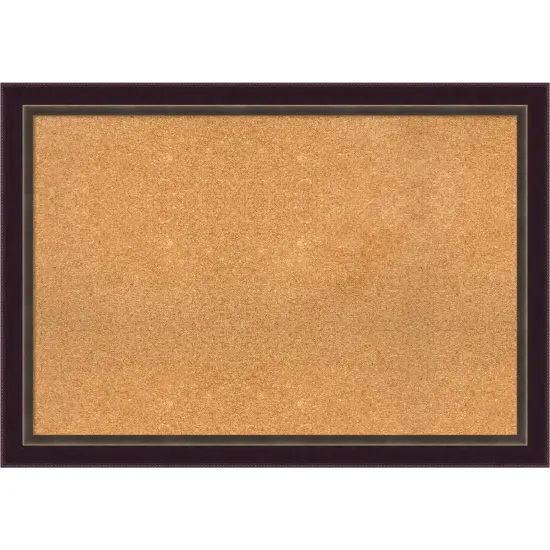 Cork Board, Signore Bronze Wood Frame - Bulletin Board, Organization Board, Pin Board {7}