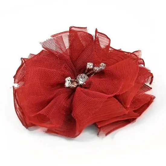 Kyla Flower Brooch Pin Hair Clip {1}