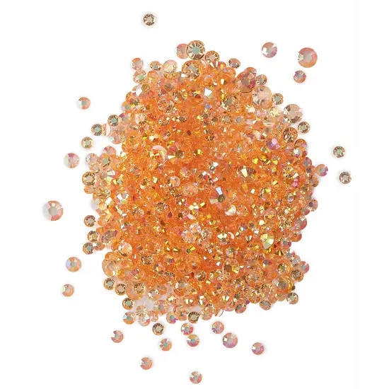Buttons Galore Crystalz Bundle of Iridescent Gems - 2400 Pieces - Soft Colors {6}