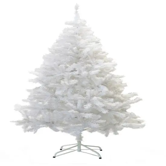 Perfect Holiday PVC Christmas Tree Crystal White - Unlit {2}