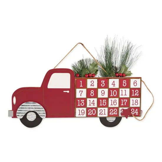 DII Christmas Tree Truck Advent Calendar {1}