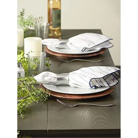 DII Kitchen Windowpane Embellished Napkin (Set of 4) {5}