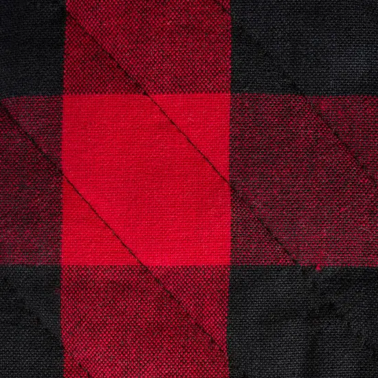 DII Tango Red Logger Check Dishtowel & Dishcloth (Set of 6) {2}