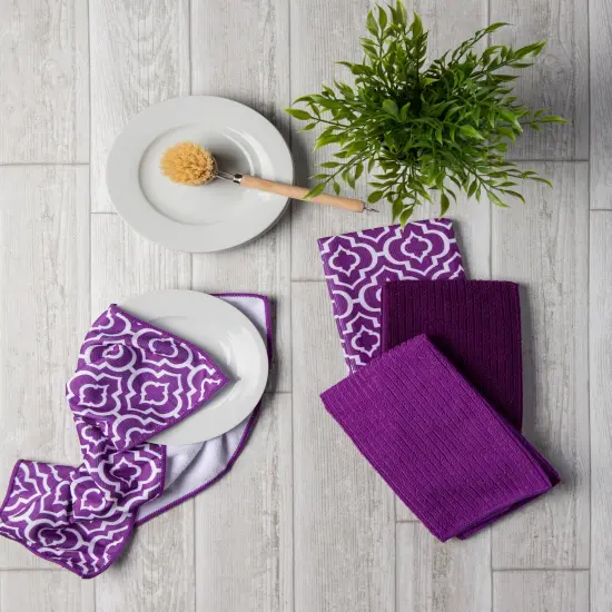 DII Nautical Blue Lattice Tablecloth {2}