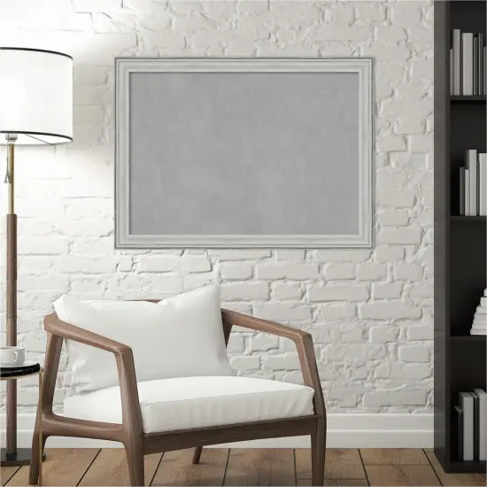 Magnetic Boards, Home Office Boards (31x23 in.) Bel Volto Silver Framed Organization Boards {6}