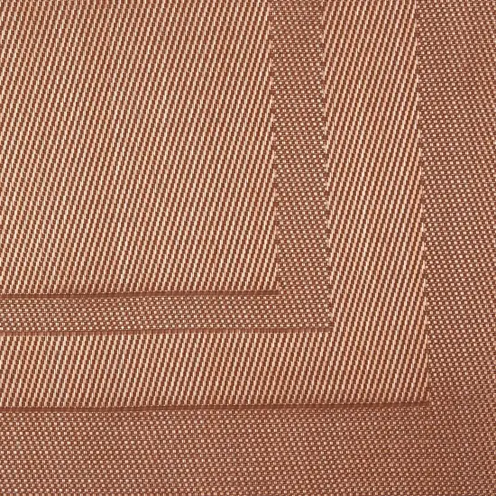 DII Cinnamon PVC Doubleframe Table Runner 14x72 {5}