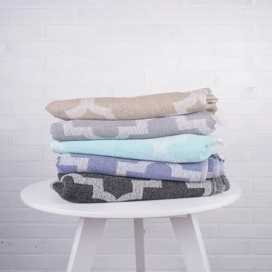 DII Embroidered Maple Leaves Table Runner {2}