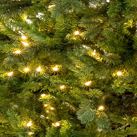 Perfect Holiday Pre-lit Calgary Spruce Artificial Christmas Tree {5}