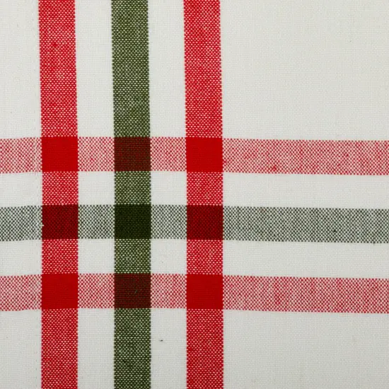 DII Barn Red Combo Windowpane Dishcloth (Set of 6) {2}