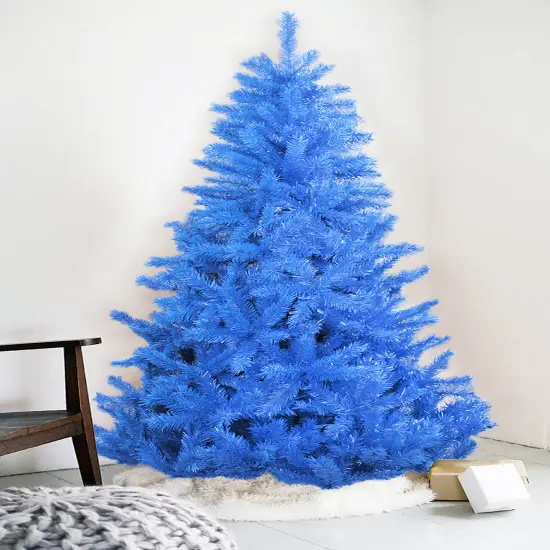 Perfect Holiday 6ft Norway Pine Artificial Christmas Tree Blue {3}