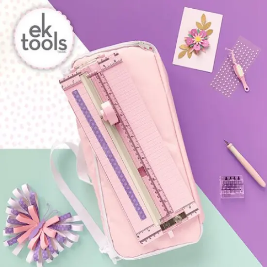 EK Success Storage Craft Tote PINK 54000040 by American Crafts {6}