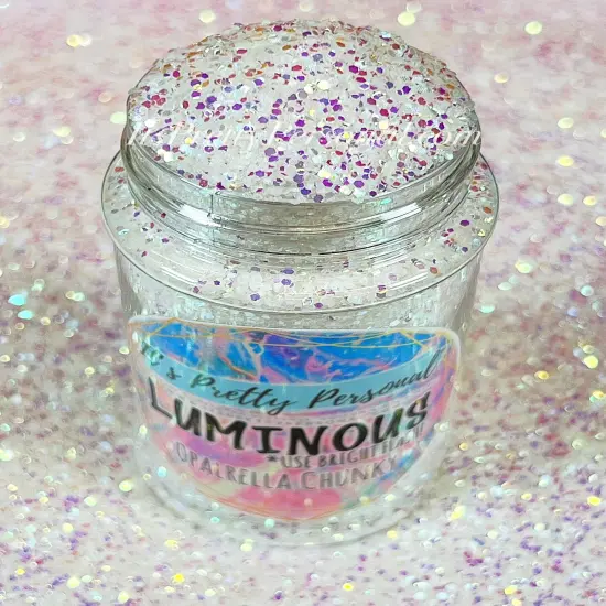 &ldquo;Opalrella Chunky&rdquo; (Medium Cut)- Luminous Reflective Glitter Collection {2}