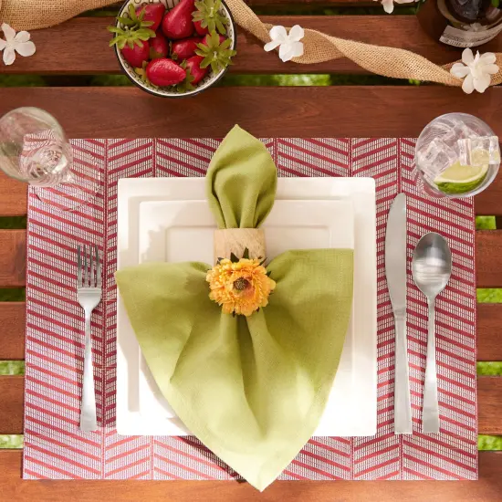 DII Verano Stripe Tablecloth 60x84 {6}