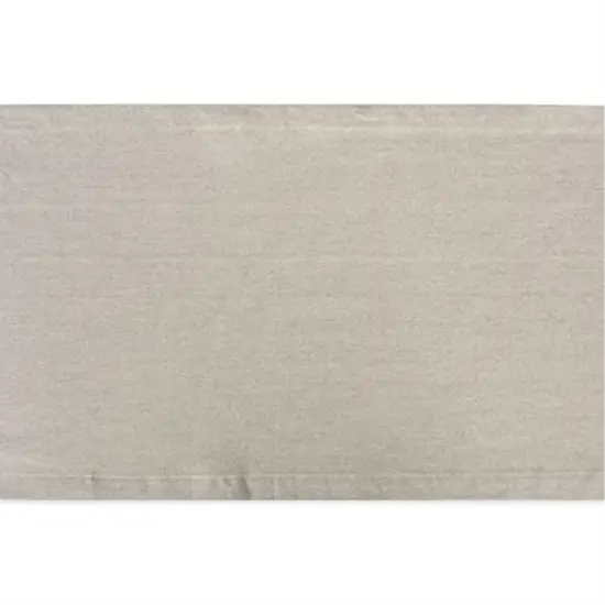 DII Solid Mineral Gray Windowpane Terry Dishtowel 4 Piece {2}