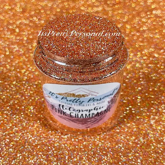 &ldquo;Pink Champagne&rdquo;- Holographic Fine {1}