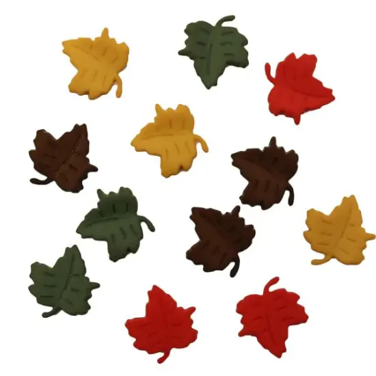 Buttons Galore Autumn Group Buttons - Set of 6 Button Packs - Leaves, Pumpkins, Sunflowers & More {4}