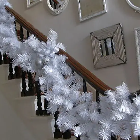 Perfect Holiday 9ft White Artificial Christmas {2}