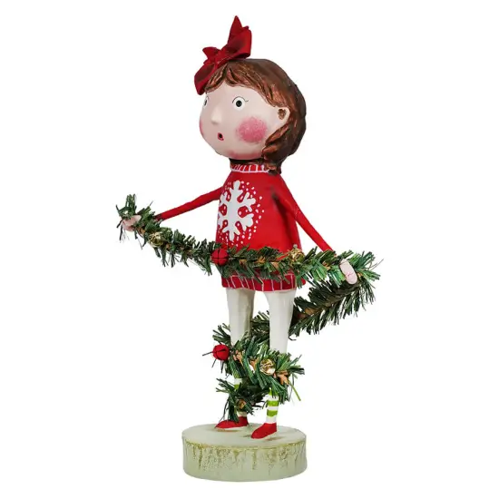 Lori Mitchell Christmas Collection: Deck the Halls Figurine {2}