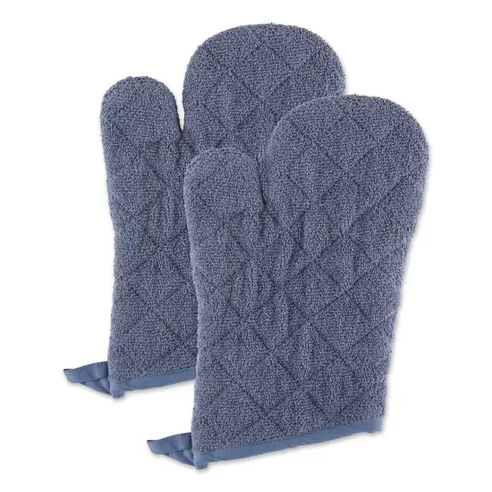 DII Gray Recycled Cotton Waffle Dishtowel (Set of 6) {1}