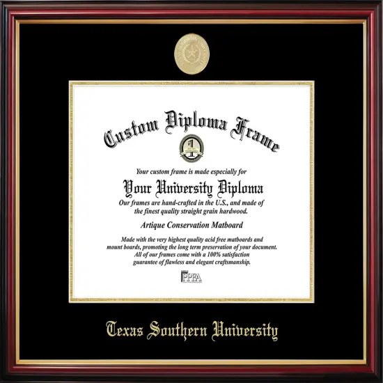 University of Houston Petite Diploma Frame {1}