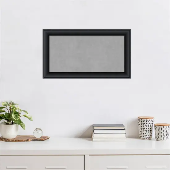Magnetic Boards, Home Office Boards (27x15 in.) Nero Black Framed Organization Boards {6}
