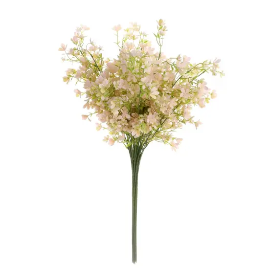 Grand Verde Forget-Me-Not Tall Artificial Flowers 29&rdquo; Long Stems Real-Touch Faux Bouquet, 5pcs Bundle Soft Pink {1}