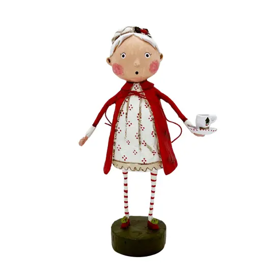 Lori Mitchell Christmas Collection: Rosy Cozy Mrs. Claus Figurine {1}