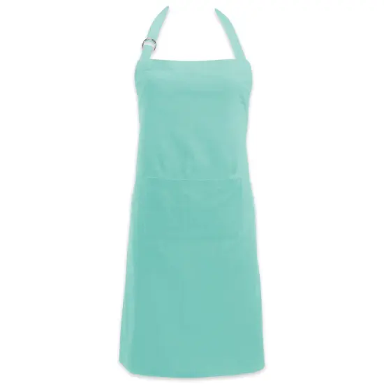 CHINO CHEF AQUA APRON {1}