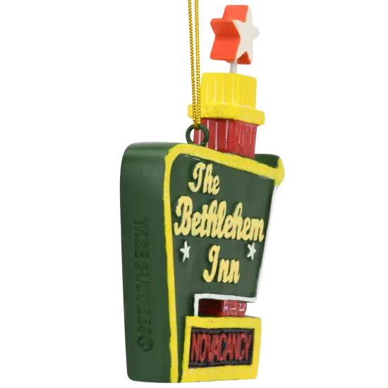 No Vacancy at The Bethlehem Inn Sign / No Room in The Inn Funny Ornaments {4}