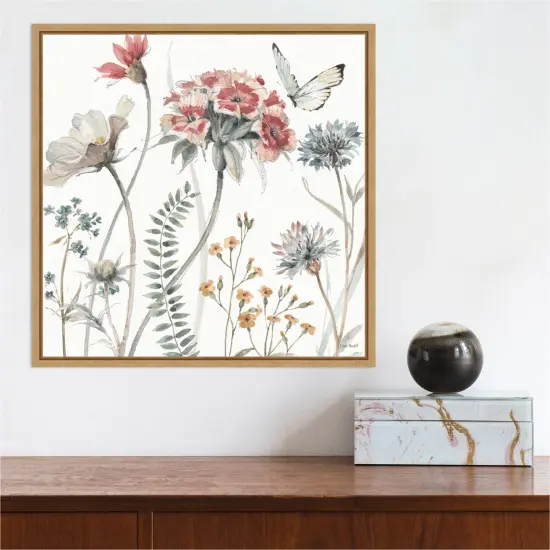 A Country Weekend III by Lisa Audit Canvas Wall Art Print Framed Natural {4}