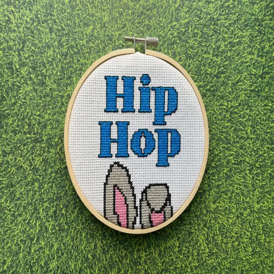 Hip Hop Counted Cross Stitch Kit {3}