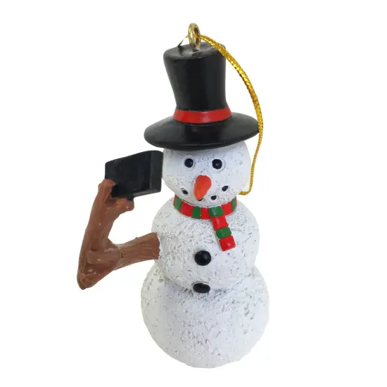 Selfie Stick Snowman&trade; Christmas Ornament {2}