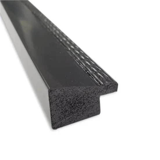 Petite Bevel Wall Mirror, Avon Black Narrow Frame {2}