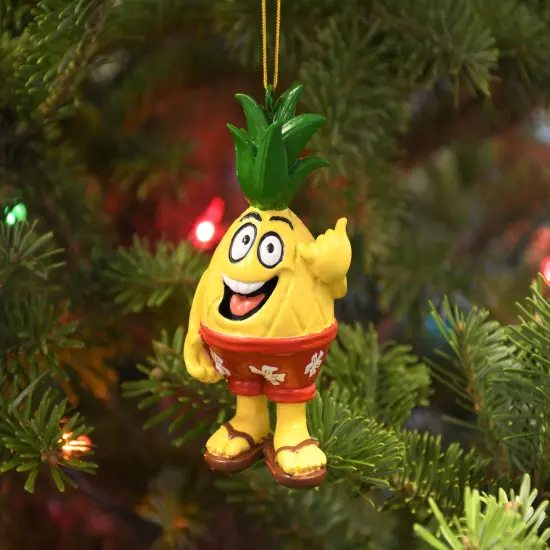 Tree Buddees Beach Party Pineapple Coastal Christmas Ornaments {5}