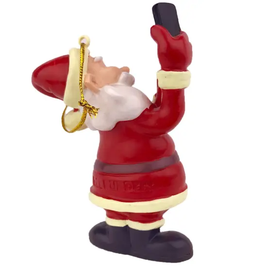 Selfie Santa&trade; Christmas Ornament {2}