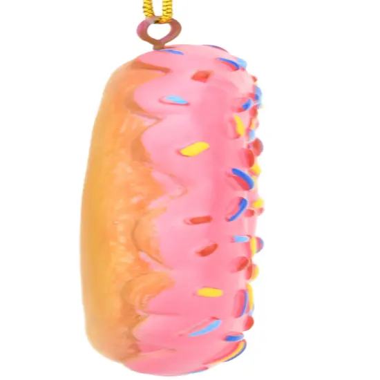 Tree Buddees Pink Donut Dessert Food Christmas Ornament {6}