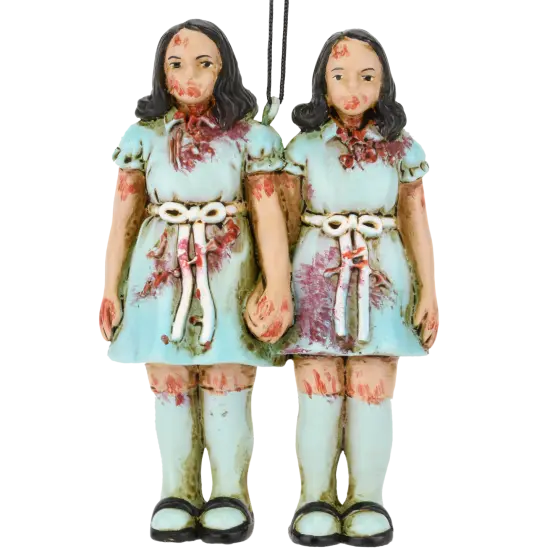 Creepy Twins Halloween / Christmas Ornaments {1}