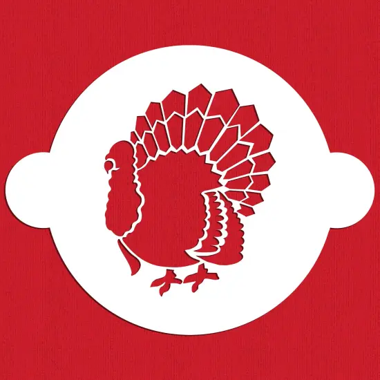 Thanksgiving Turkey Cake Stencil | C346 by Designer Stencils | Cake Decorating Tools | {3}