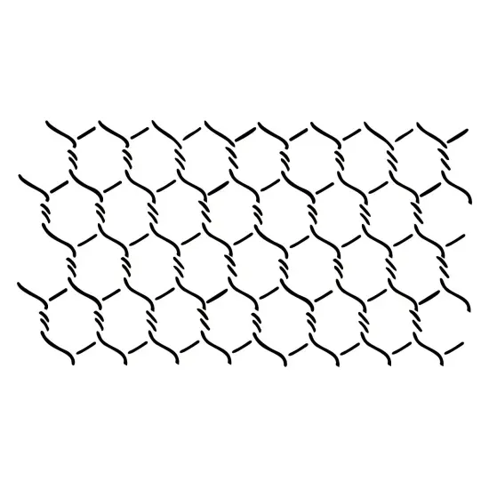 Large Chickenwire Wall Stencil | 2494 by Designer Stencils | Pattern Stencils | Reusable Stencils for Painting | Safe & Reusable Template for Wall Decor | Try This Stencil Instead of a Wallpaper | Easy to Use & Clean Art Stencil Pattern {1}