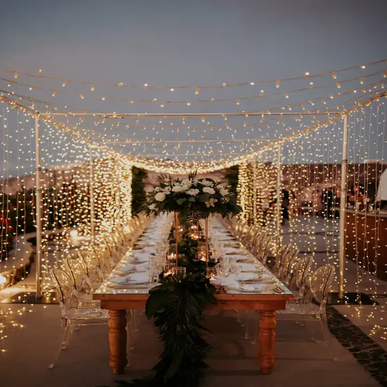 Perfect Holiday 100 LED String Light w/ connector Multicolor {2}