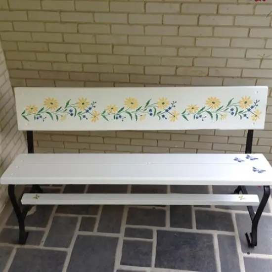 Daisy Wall Stencil | 1306 by Designer Stencils | Floral Stencils | Reusable Art Craft Stencils for Painting on Walls, Canvas, Wood | Reusable Plastic Paint Stencil for Home Makeover | Easy to Use & Clean Art Stencil {2}